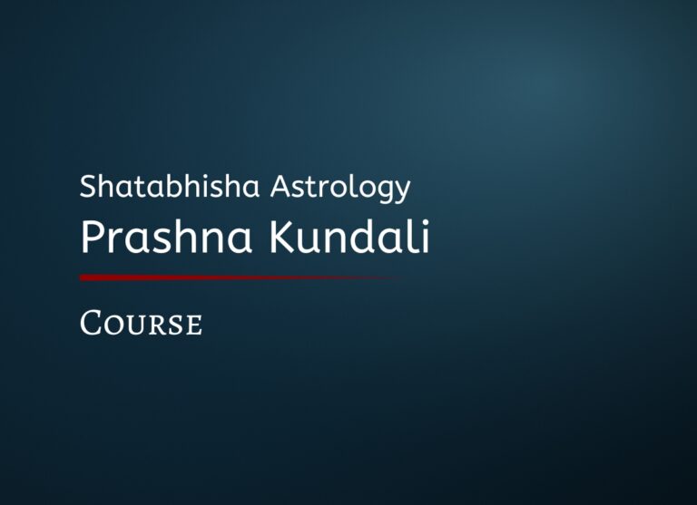 Prashna Kundali Course