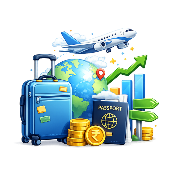 Foreign Travel & Relocation Icon