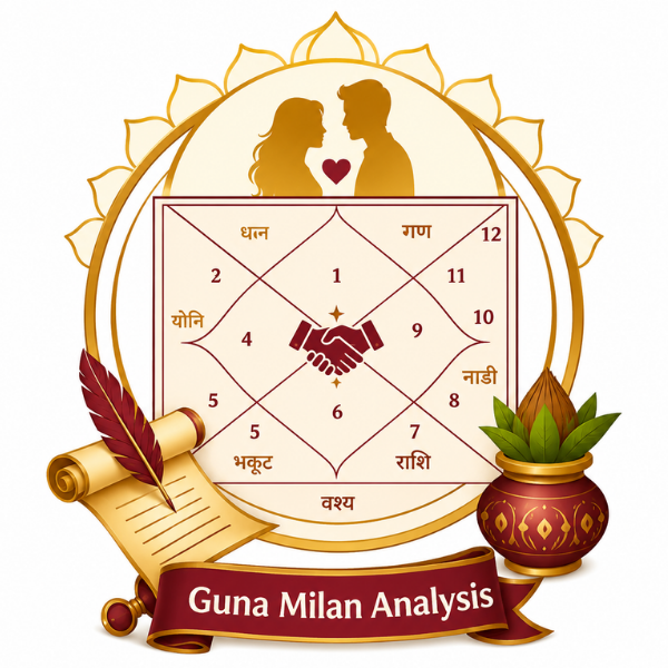 Guna Milan Analysis Icon