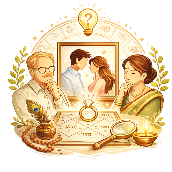 Parents Evaluating a Proposal Icon
