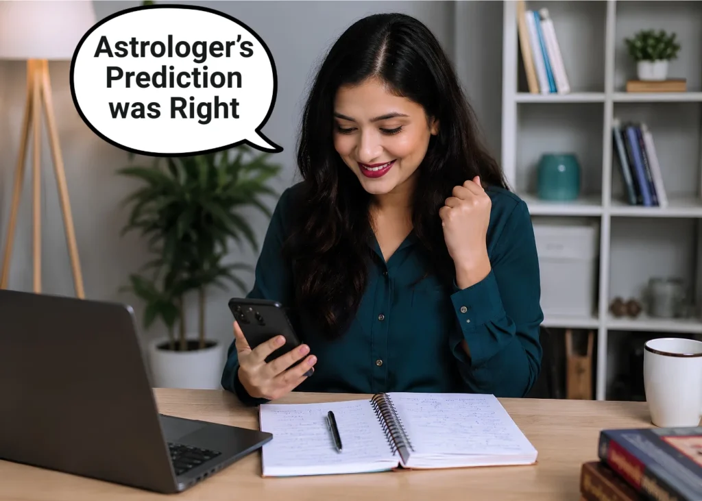 Person receiving clarity after guidance - Shatabhisha Astrology
