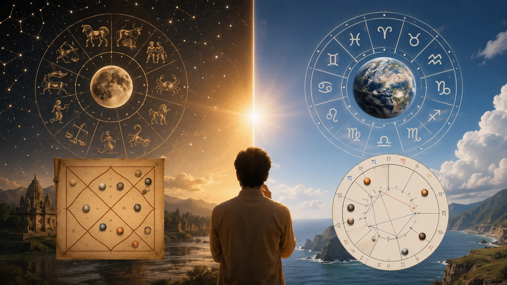 Vedic and Western Astrology