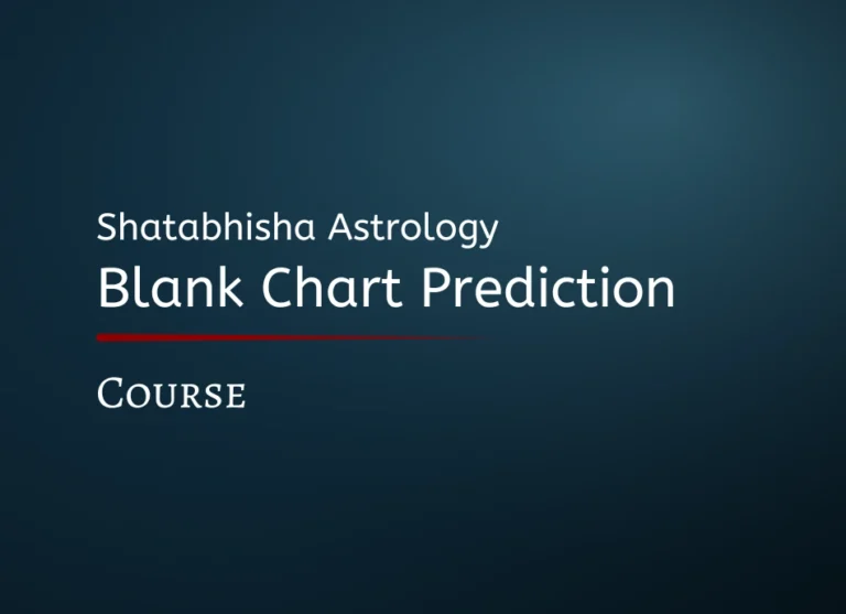 Blank Chart Prediction Course