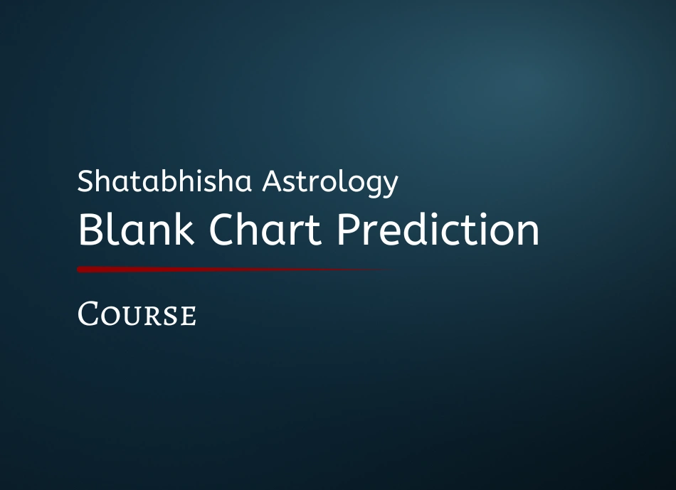Blank Chart Prediction Course