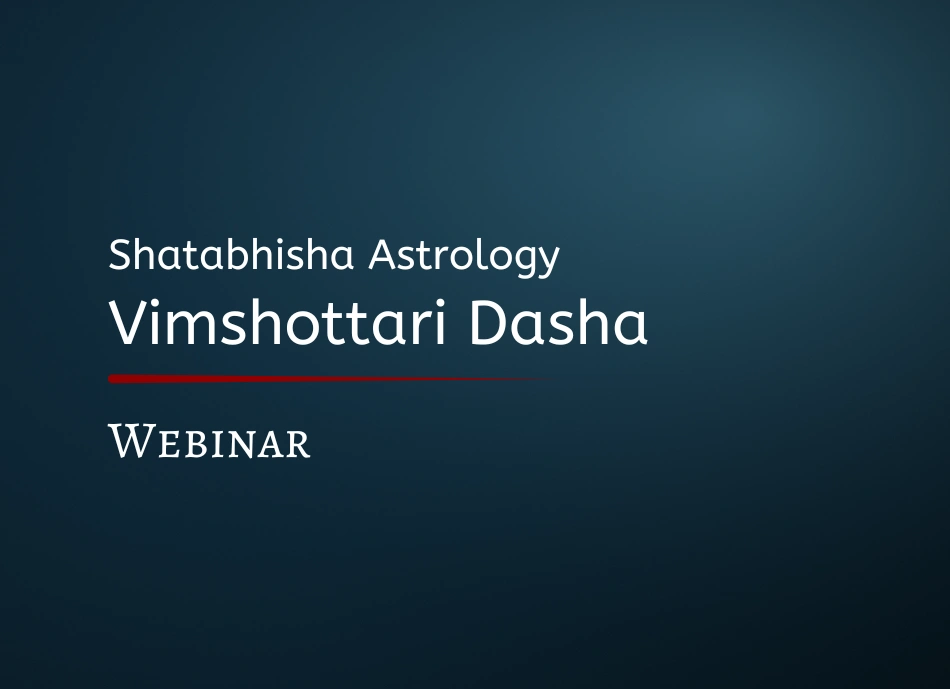 Vimshottari Dasha System