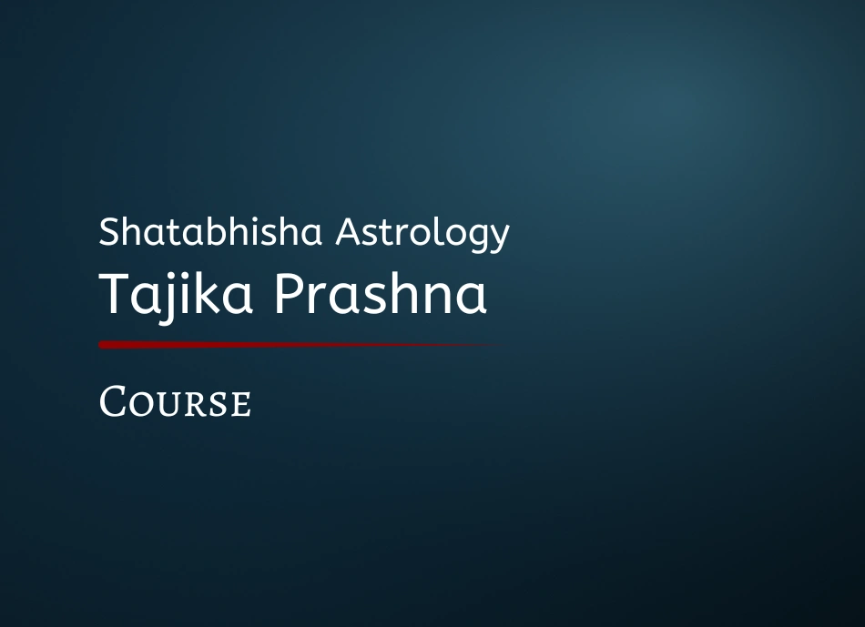Tajik Prashna Course