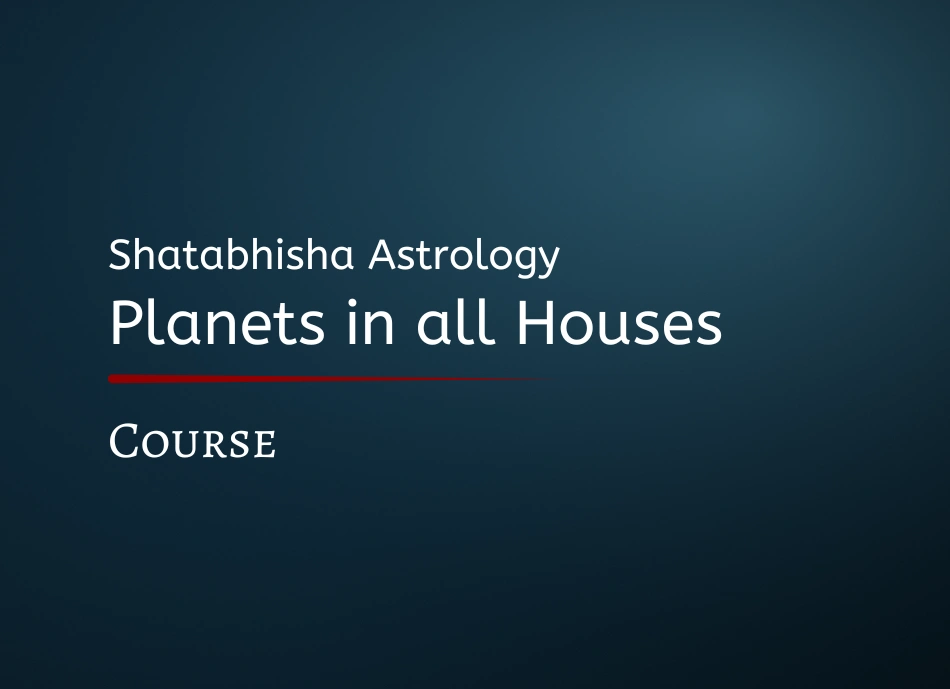 Basic Astrology Course - Planets in all Houses