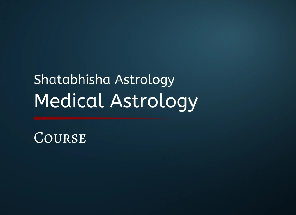 Medical Astrology Course