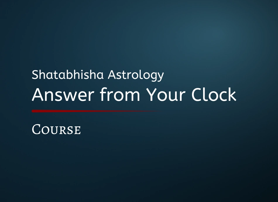 Timepiece System of Horary Astrology