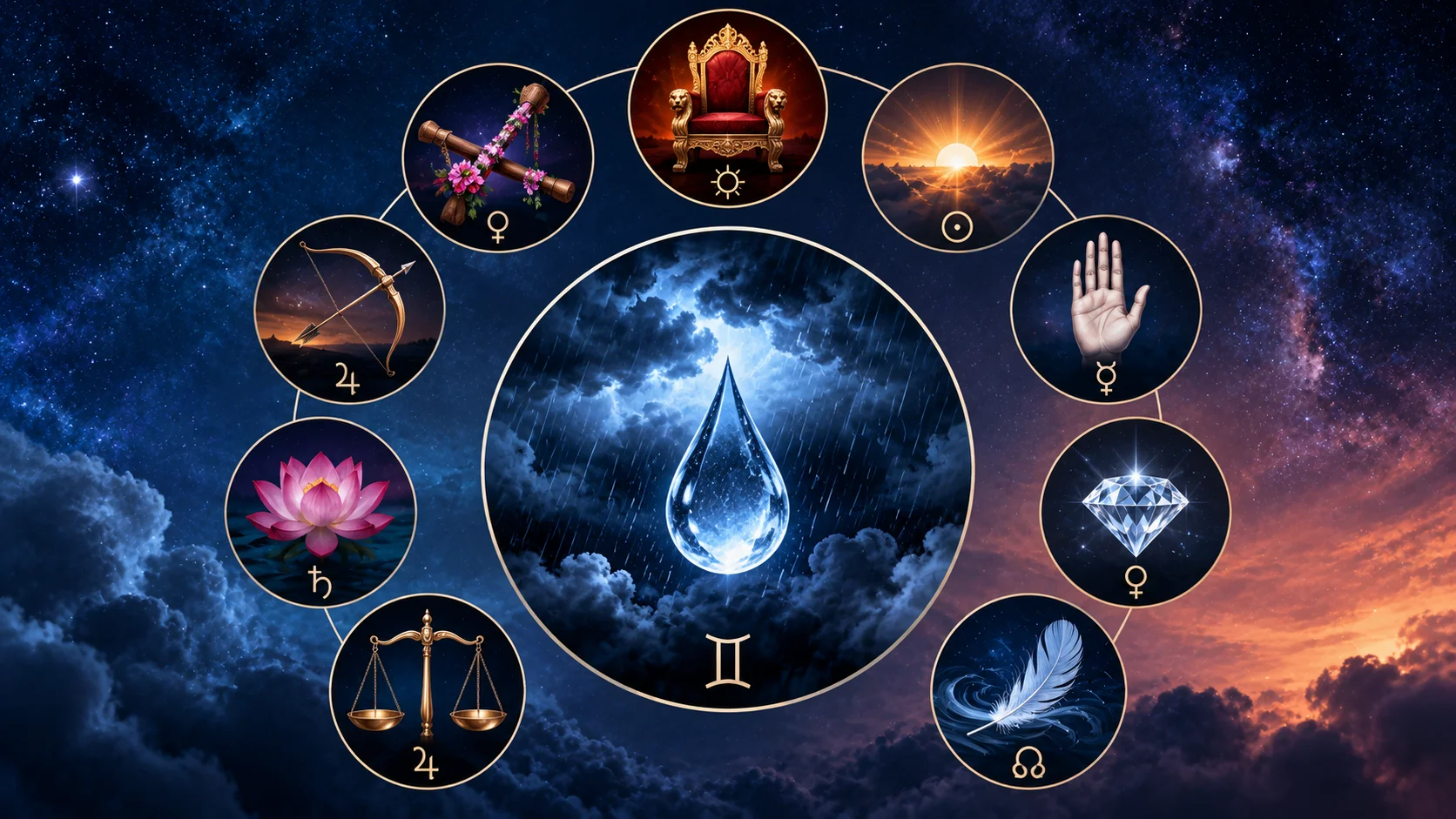 Ardra Nakshatra Compatibility - Magha to Jyeshta